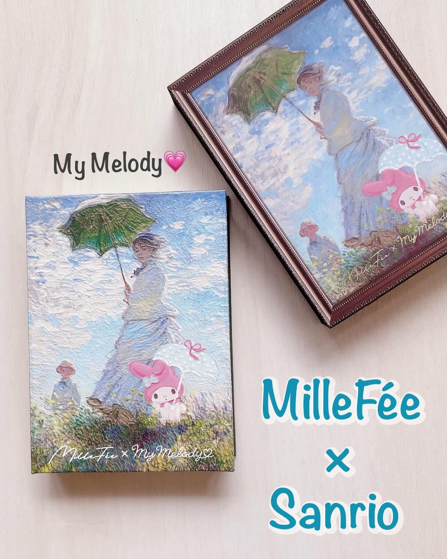 絵画アイシャドウパレット/MilleFée/アイシャドウパレットを使ったクチコミ(1枚目)