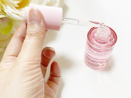 ピンクティーツリーシナジーセラム/APLIN/美容液を使ったクチコミ(3枚目)