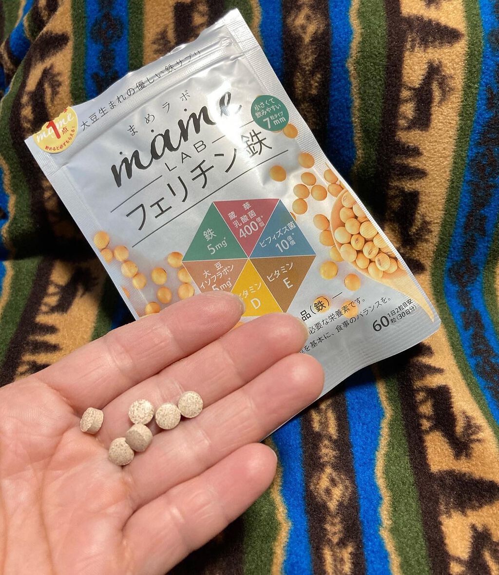 たえたえまるこ on LIPS 「まめラボ フェリチン鉄いま!日本人女性の2人に1人は鉄分不足..」(2枚目)