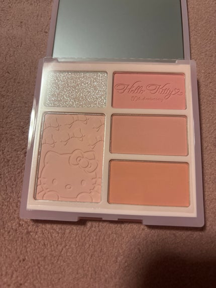 ピンクベアアイ&チークパレット/ピンクベア/アイシャドウパレットを使ったクチコミ(2枚目)