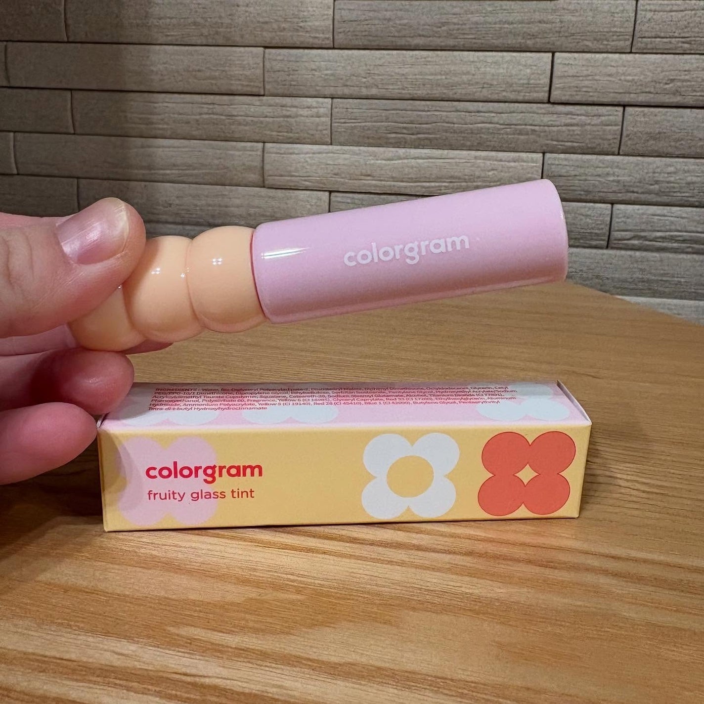 タンフルグラスティント/Colorgram/リップティントを使ったクチコミ(3枚目)