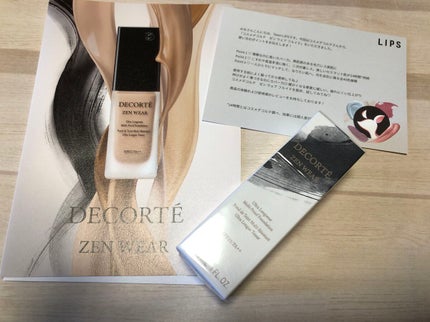 ゼン ウェア フルイド/DECORTÉ/リキッドファンデーションを使ったクチコミ(1枚目)