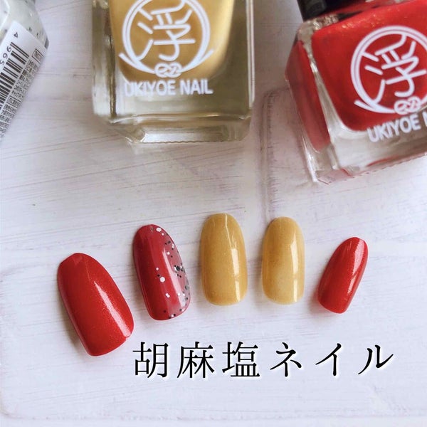 TM浮世絵ネイル/キャンドゥ/マニキュア by ぴこり/ @picocosme100