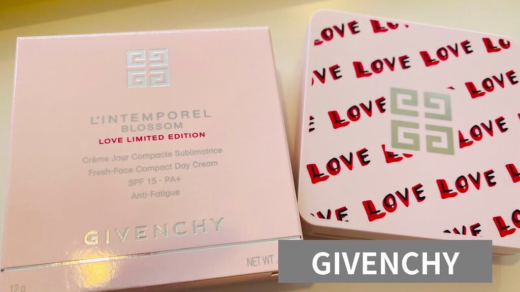 ランタンポレル ブロッサム クリーム コンパクト/GIVENCHY/化粧下地を使ったクチコミ(1枚目)