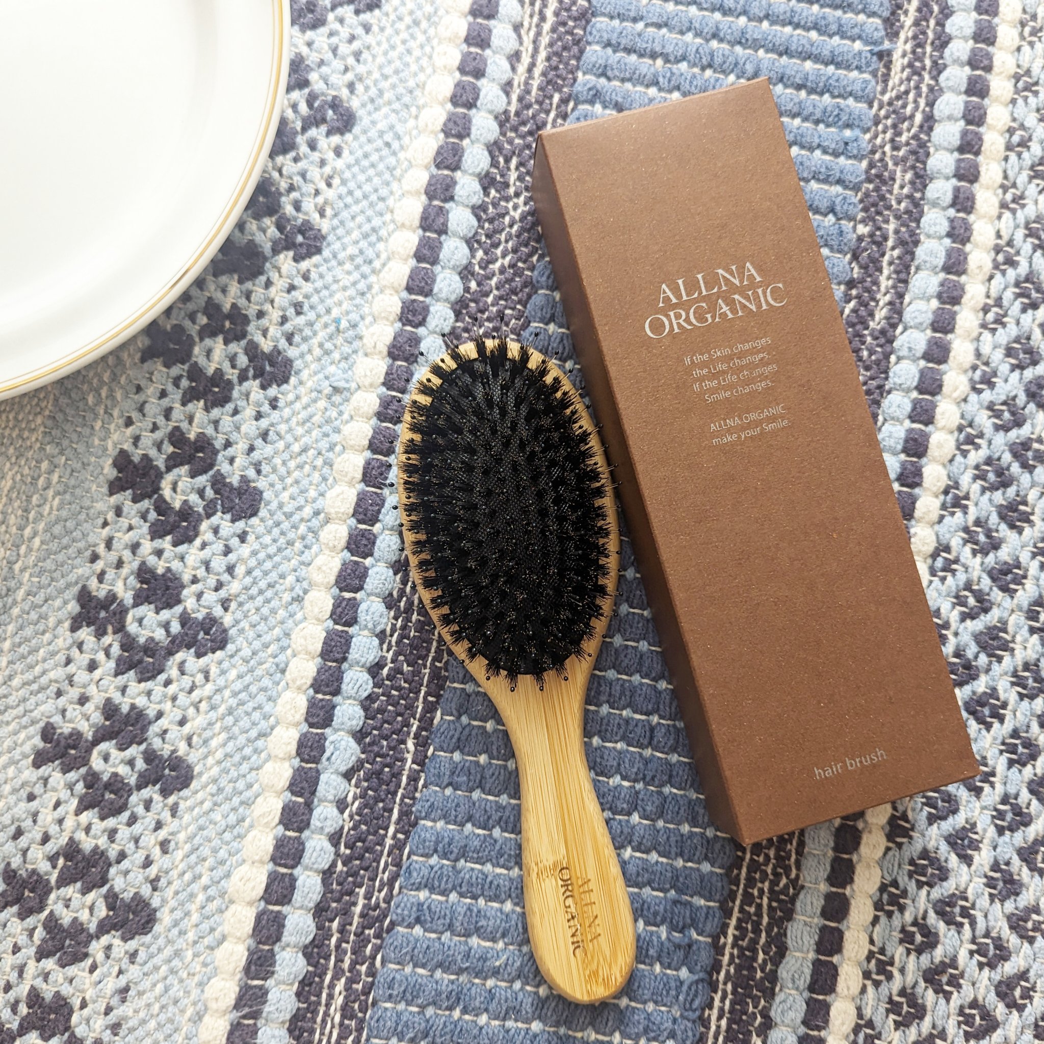ヘアブラシ/ALLNA ORGANIC/ヘアブラシを使ったクチコミ（1枚目）