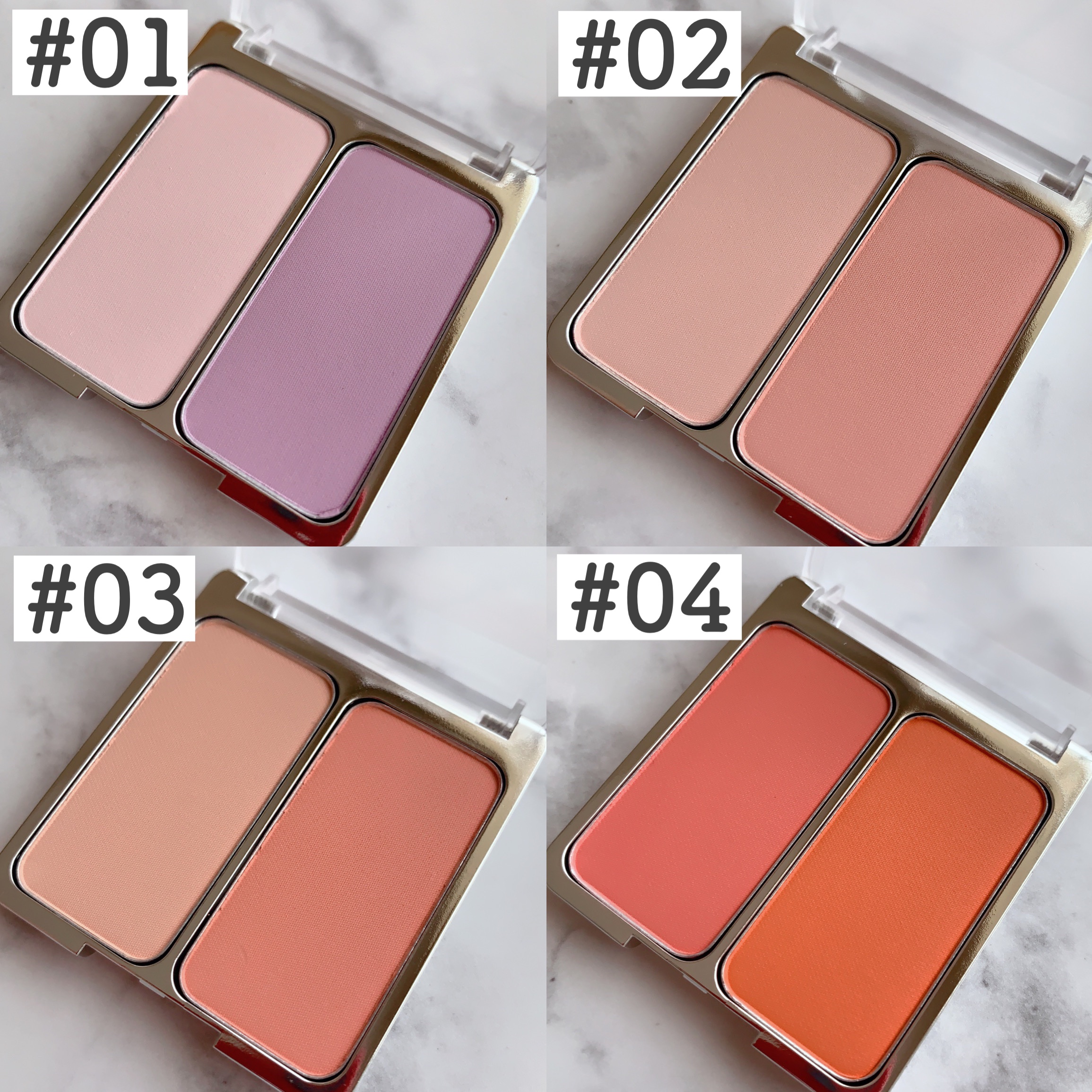 デュアルチーク/2aN/パウダーチークを使ったクチコミ（3枚目）