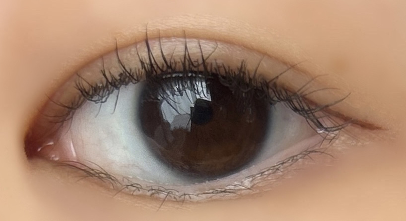 ニュアンスリキッドアイライナー 05 バーガンディブラウン/minum/リキッドアイライナーを使ったクチコミ（2枚目）