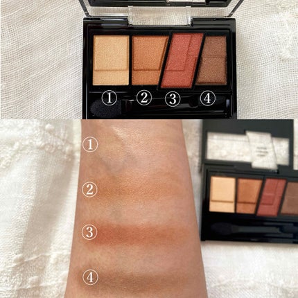 デザイニングブラウンアイズ/KATE/アイシャドウパレットを使ったクチコミ(3枚目)