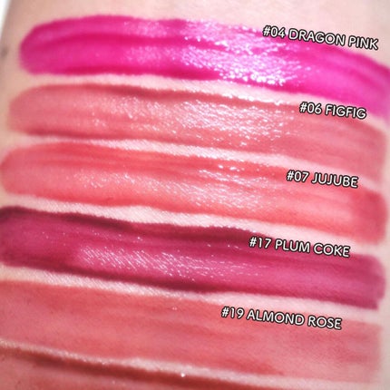 ジューシーラスティングティント/rom&nd/リップティントを使ったクチコミ(3枚目)