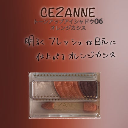 トーンアップアイシャドウ/CEZANNE/アイシャドウパレットを使ったクチコミ(1枚目)