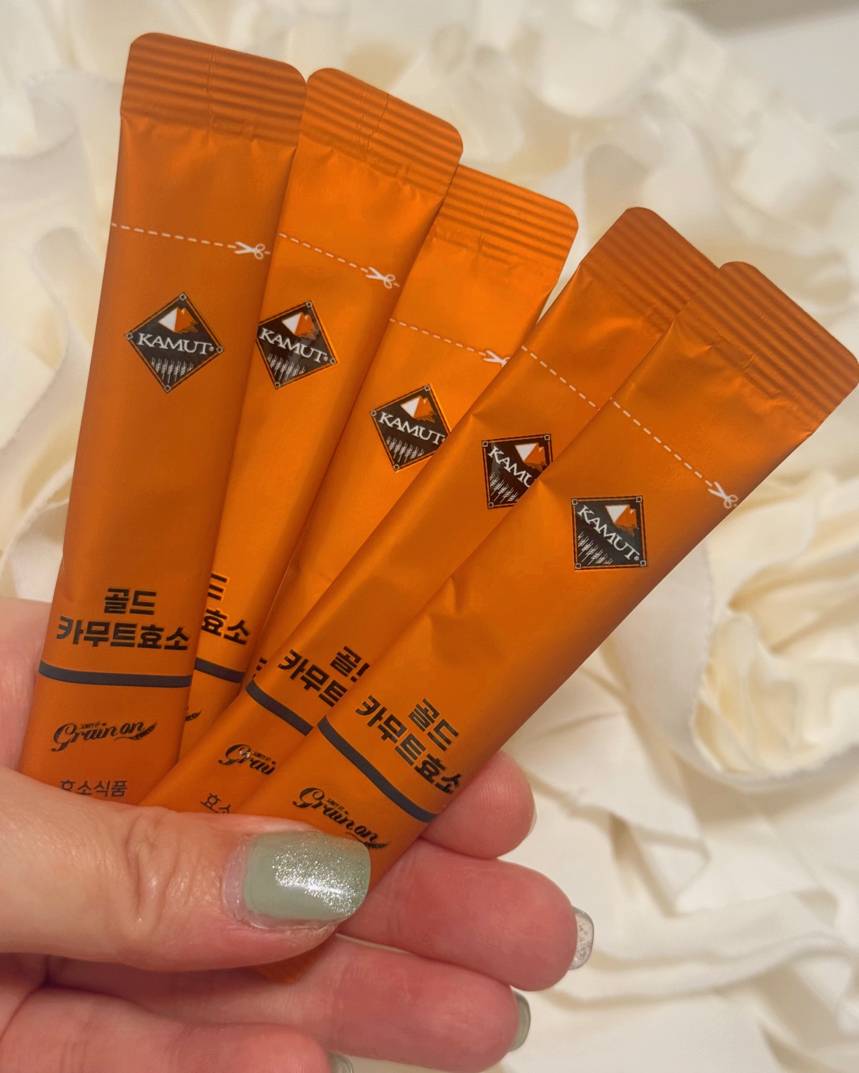 GOLD KAMUT 酵素/Grain On/ボディサプリメントを使ったクチコミ（2枚目）