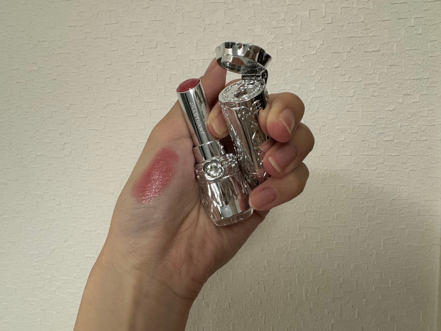 ジルスチュアート リップブロッサム グロウ/JILL STUART/口紅を使ったクチコミ(8枚目)