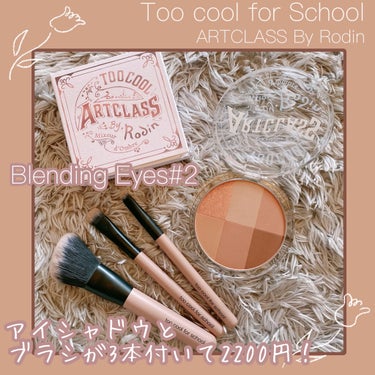 ARTICLASS BLENDING EYES/too cool for school/パウダーアイシャドウを使ったクチコミ（1枚目）