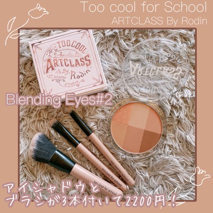 ARTICLASS BLENDING EYES/too cool for school/アイシャドウパレットを使ったクチコミ(1枚目)