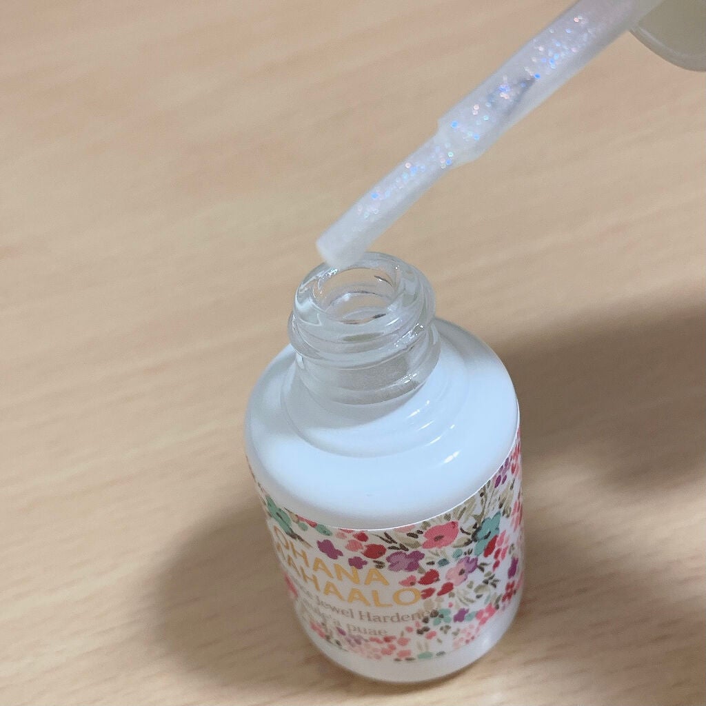 フレグランスジュエルハードナー/OHANA MAHAALO/マニキュアを使ったクチコミ(4枚目)