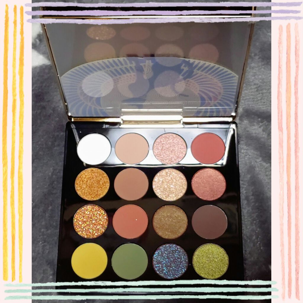 大英博物館 エジプトシリーズ アイシャドウパレット/ZEESEA/アイシャドウパレットを使ったクチコミ(3枚目)