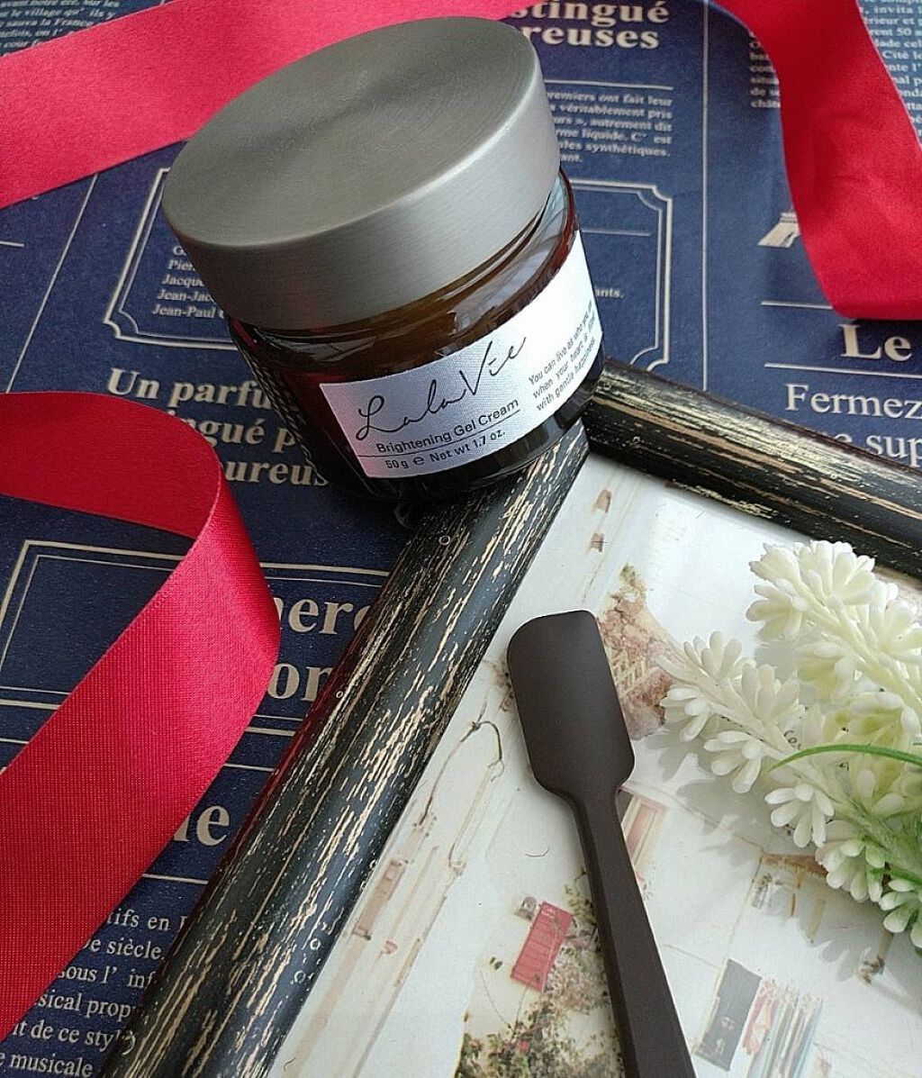 ブライトニング ジェル クリーム/Lala Vie/フェイスクリームを使ったクチコミ（2枚目）