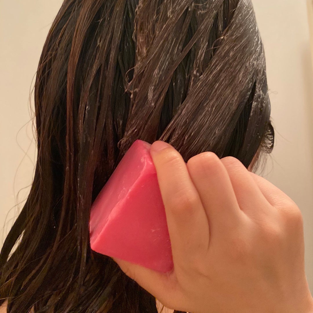 シャンプー バー ピンカリシャス/Ethique/市販シャンプーを使ったクチコミ(4枚目)