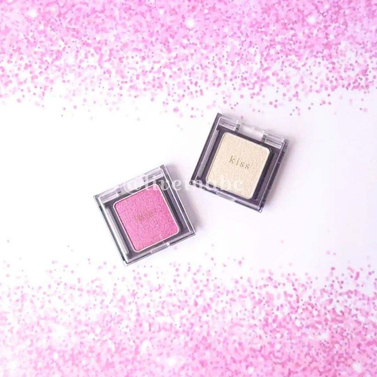 シアー グリッターアイズX/KiSS/単色アイシャドウを使ったクチコミ（1枚目）