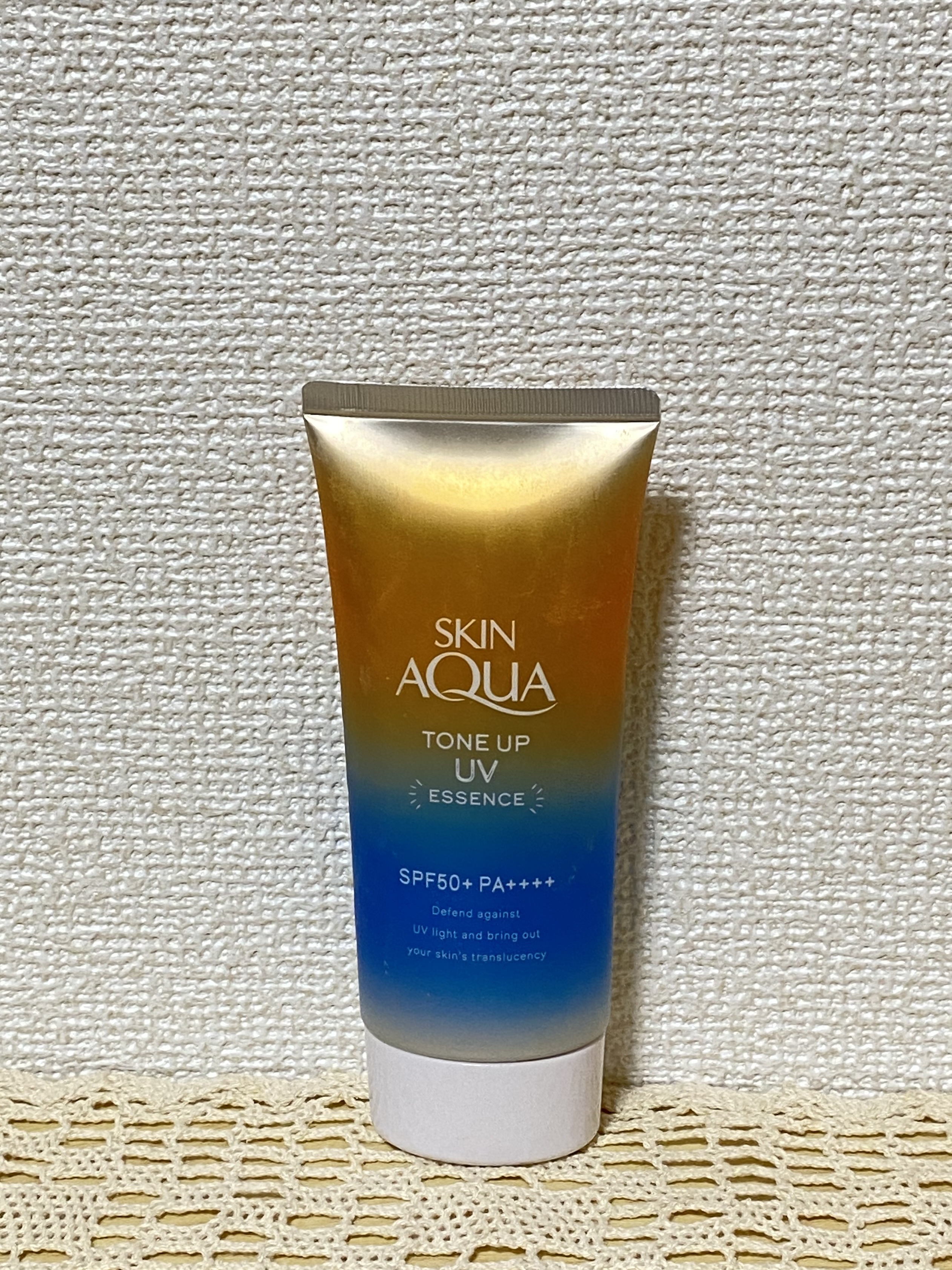 スキンアクア トーンアップUVエッセンス/スキンアクア/日焼け止めクリームを使ったクチコミ（1枚目）