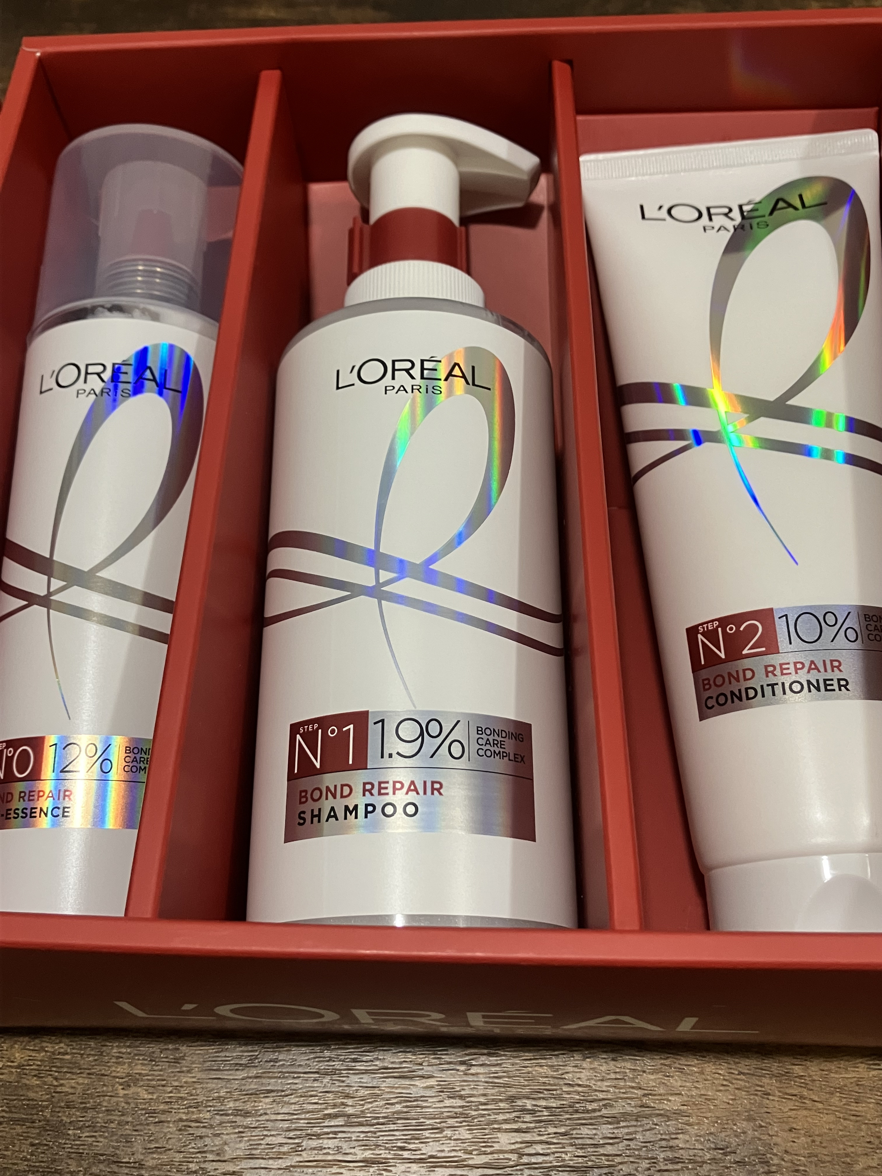 ロレアル パリ ボンド リペア シャンプー／コンディショナー/ロレアル パリ/市販シャンプーを使ったクチコミ（1枚目）