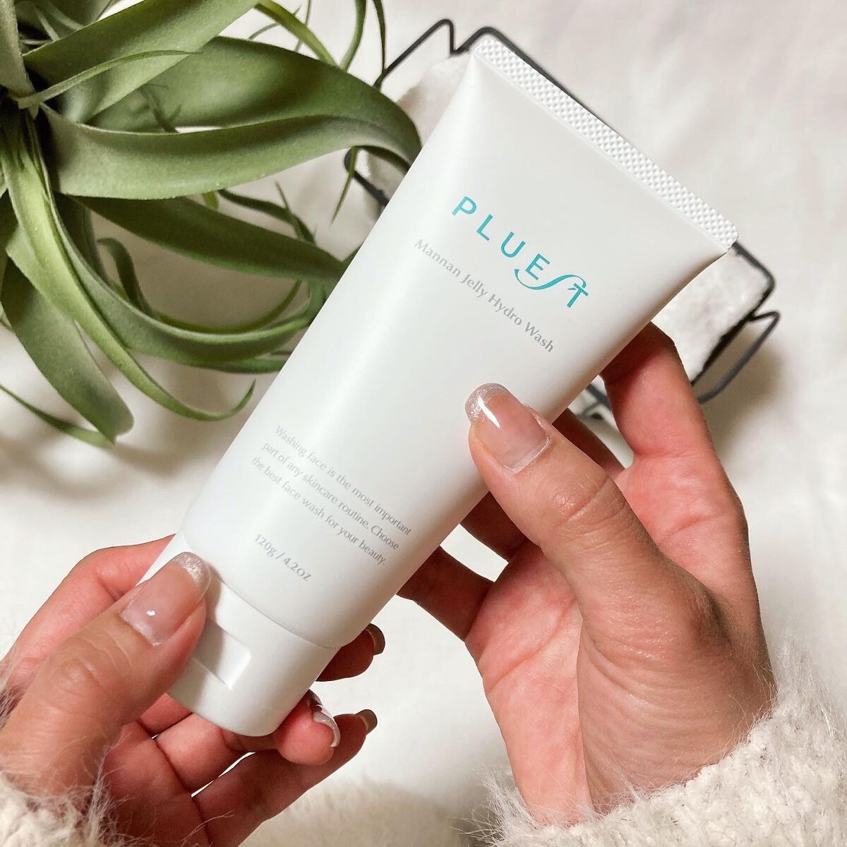 マンナンジェリーハイドロウォッシュ/PLUEST/洗顔料を使ったクチコミ(2枚目)