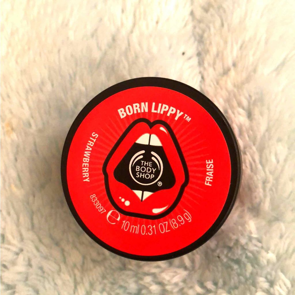 ボーンリッピー リップバーム ストロベリー/THE BODY SHOP/リップバームを使ったクチコミ(1枚目)