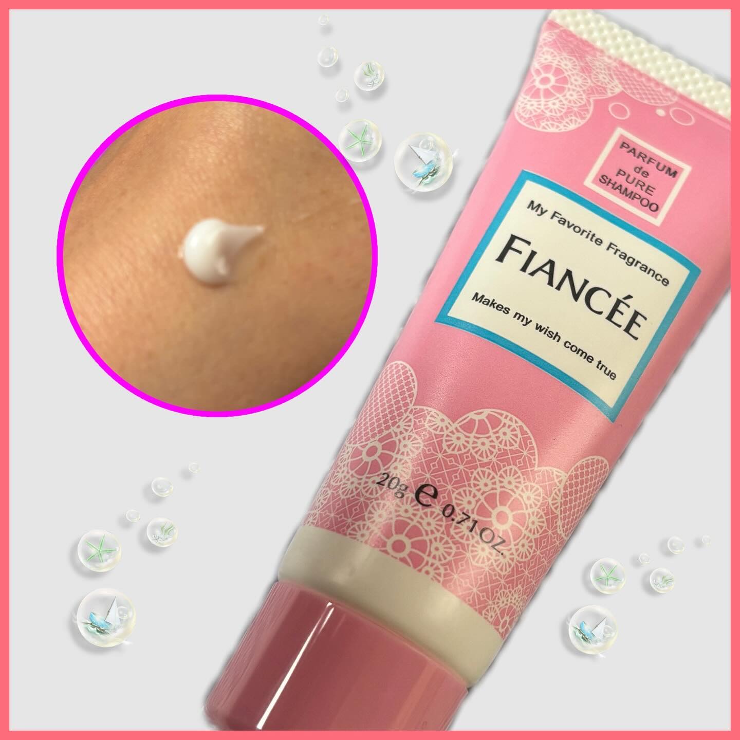 ボディミスト ピュアシャンプー ハンドミニコフレ/フィアンセ/その他キットセットを使ったクチコミ（3枚目）