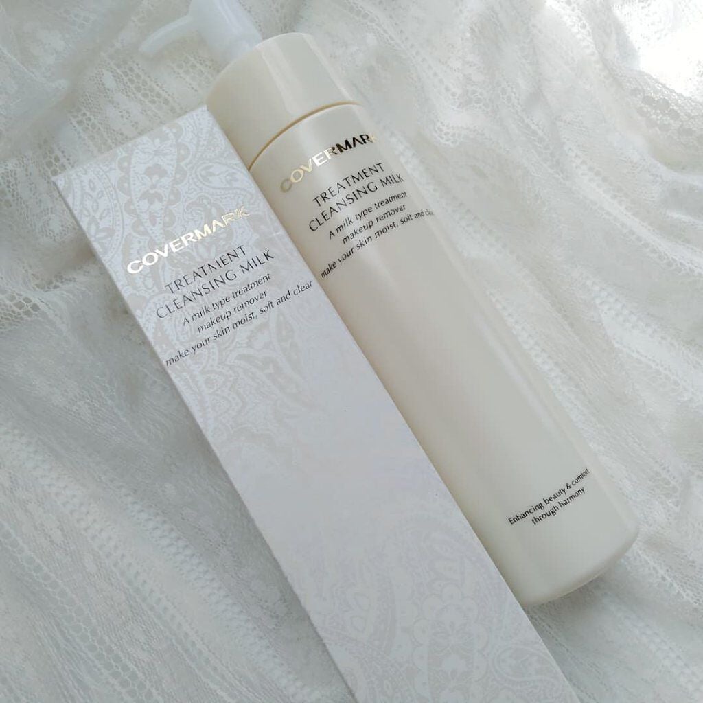 トリートメント クレンジング ミルク/COVERMARK/ミルククレンジングを使ったクチコミ(4枚目)