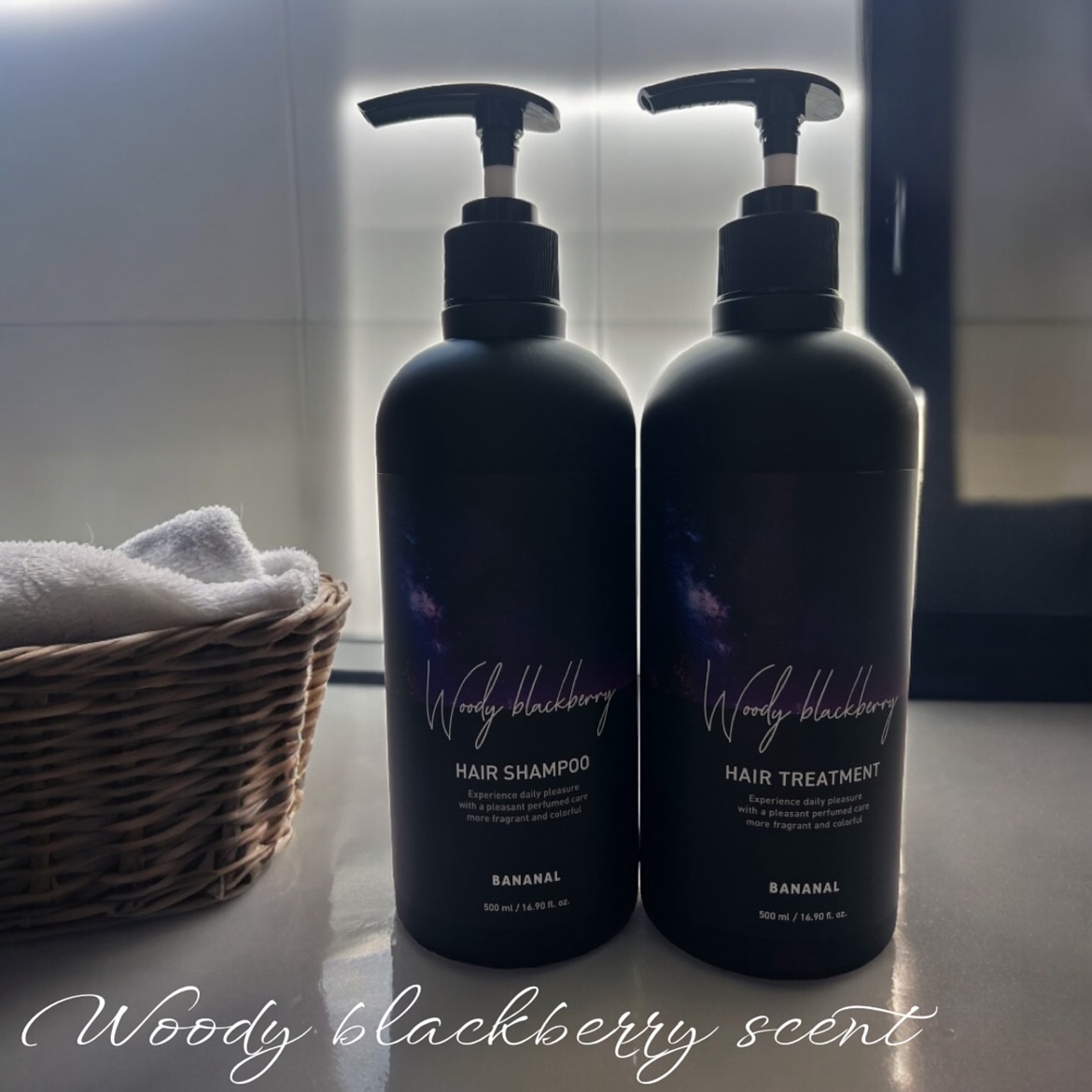 パフュームドヘアシャンプー Woody Blackberry/BANANAL/市販シャンプーを使ったクチコミ（3枚目）