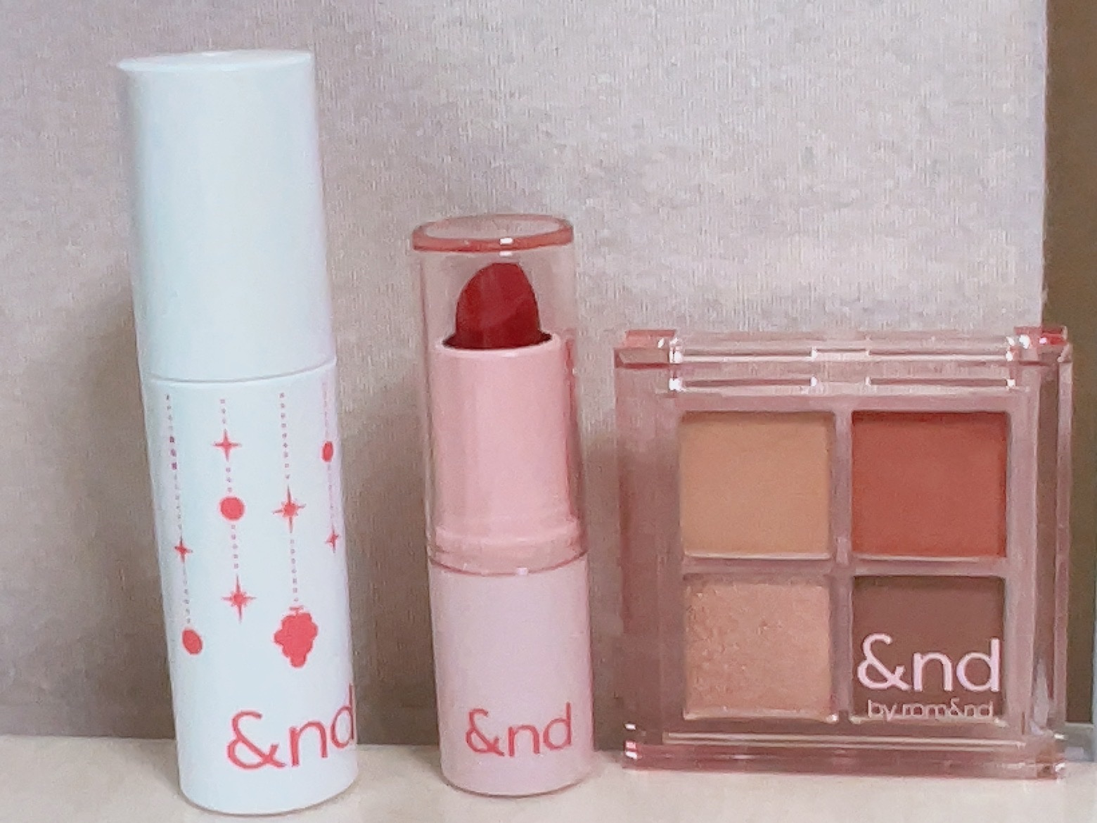 アンドバイロムアンド グラッシーバーム/&nd by rom&nd/口紅を使ったクチコミ（1枚目）