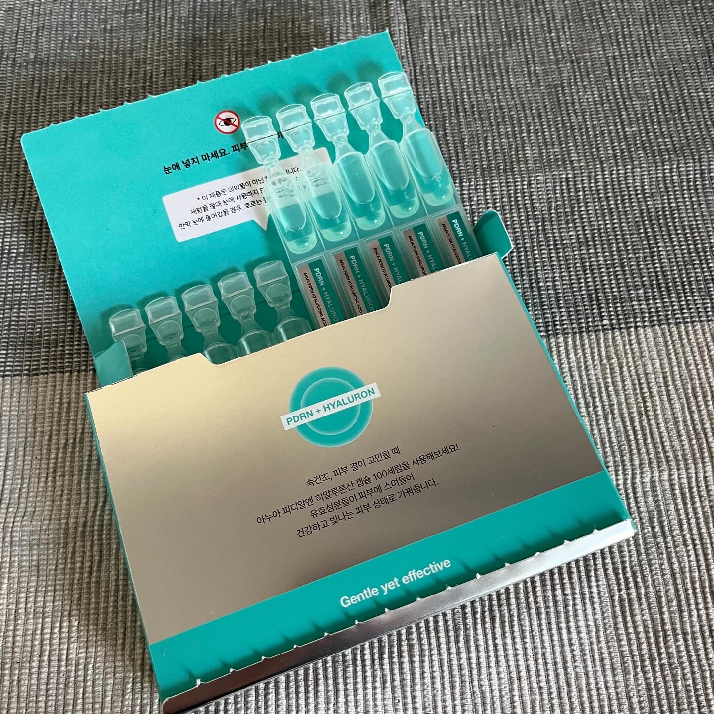 PDRNヒアルロン酸カプセル100セラム/Anua/美容液を使ったクチコミ（3枚目）