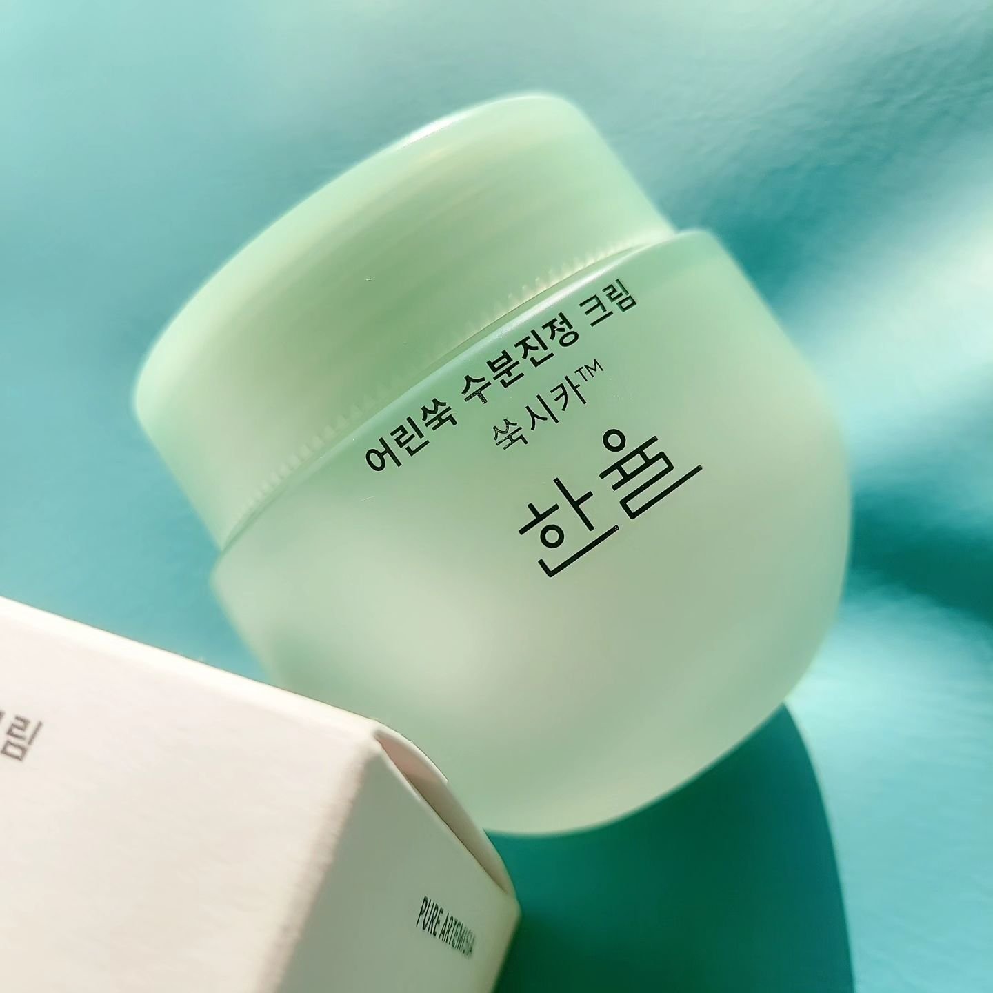 ピュアアルテミシア カーミングウォータークリーム/HANYUL(ハンユル)/フェイスクリームを使ったクチコミ（1枚目）