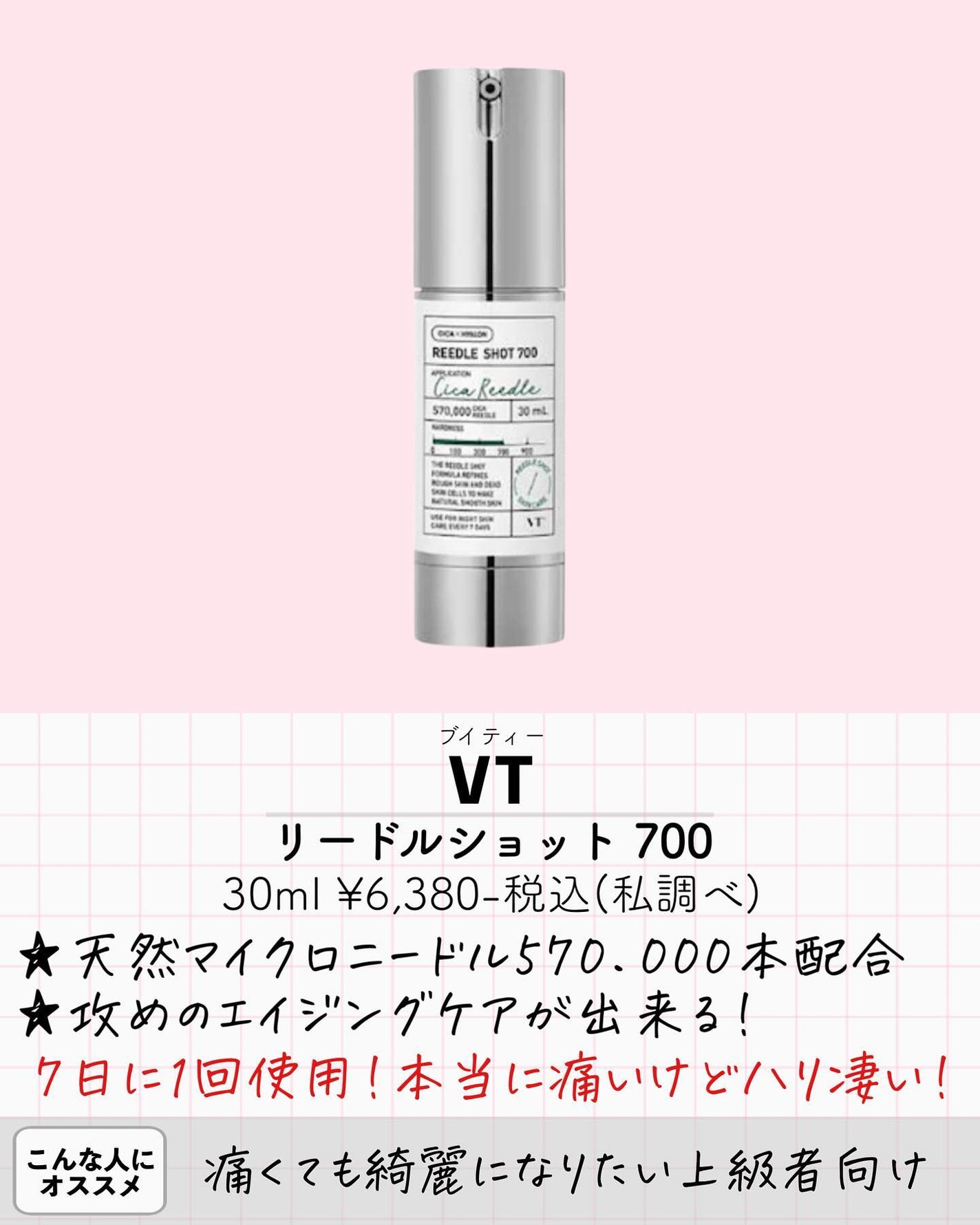 リードルショット100/VT/美容液を使ったクチコミ(5枚目)