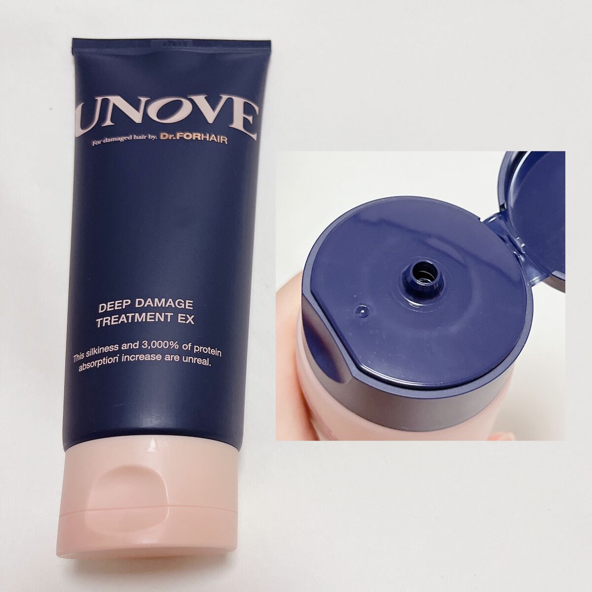 ディープダメージトリートメントEX/UNOVE/洗い流すヘアトリートメントを使ったクチコミ(4枚目)