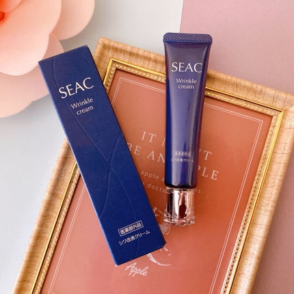 シワ改善クリームプレミアム/SEAC/アイケア・アイクリームを使ったクチコミ(1枚目)