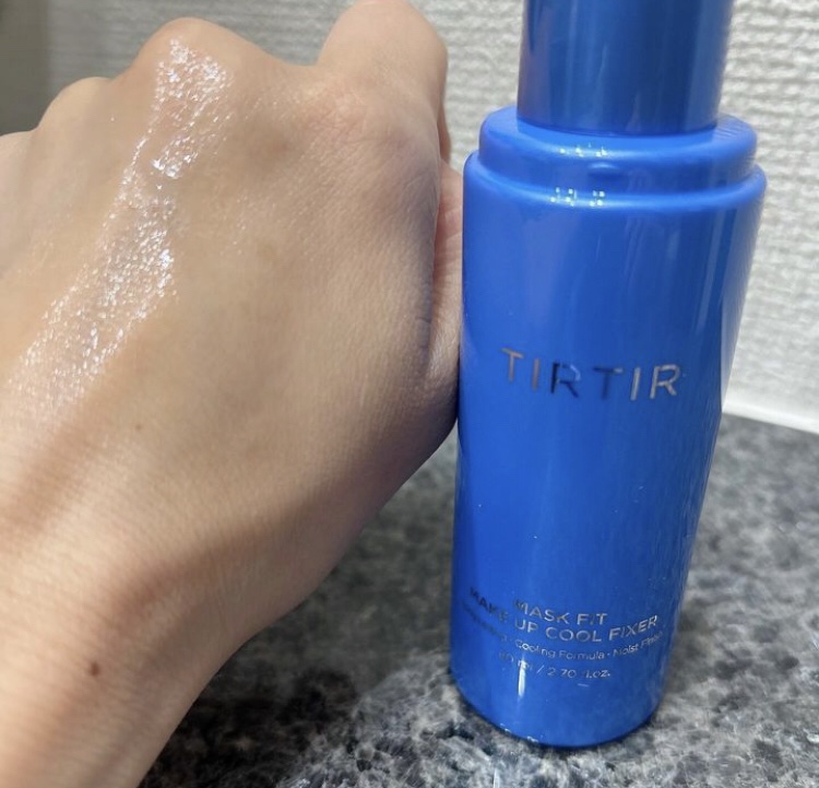 マスクフィットメイクアップ クールフィクサー/TIRTIR(ティルティル)/フィックスミストを使ったクチコミ（2枚目）