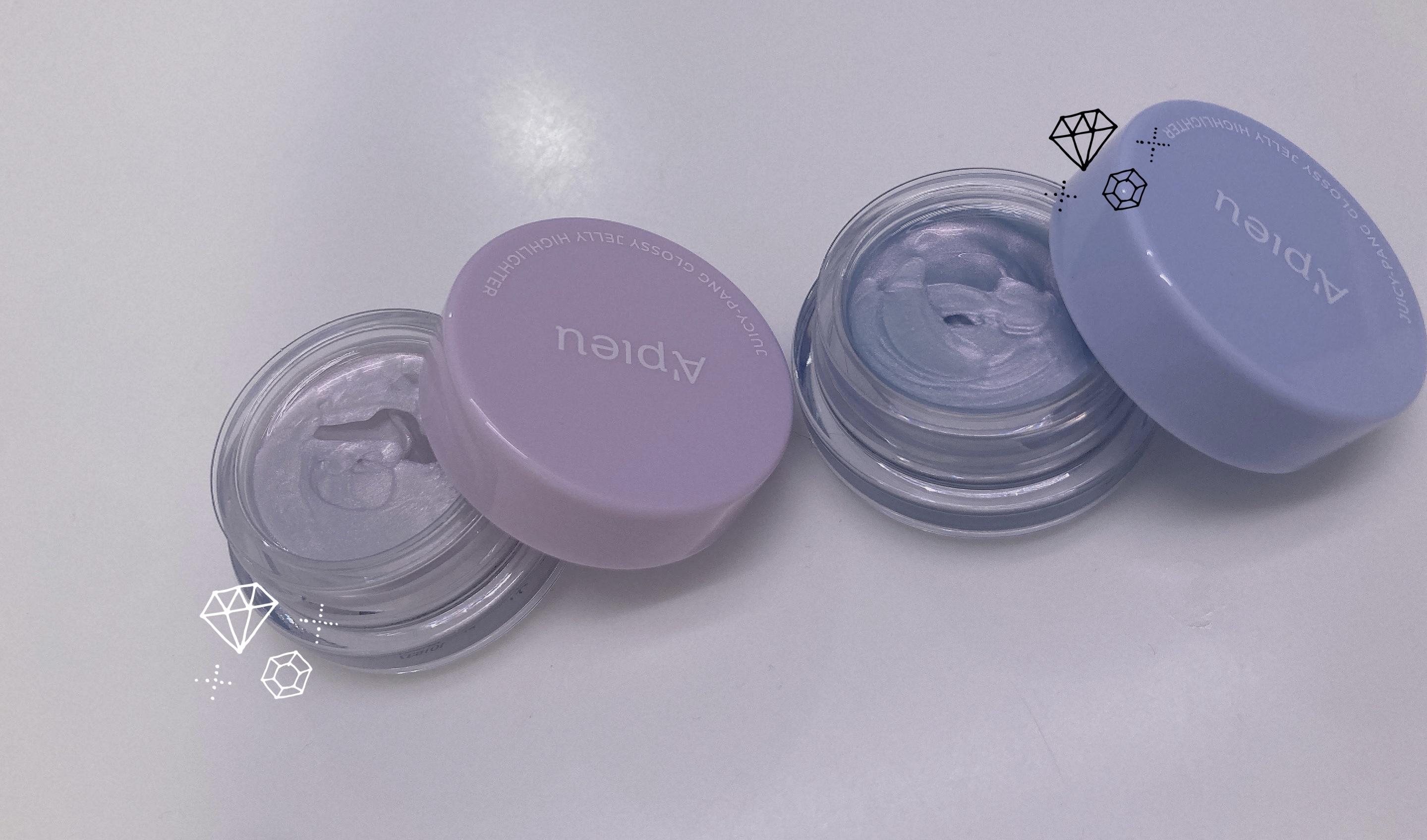 ジューシーパン グロッシージェリーハイライター/A’pieu/クリームハイライトを使ったクチコミ（3枚目）