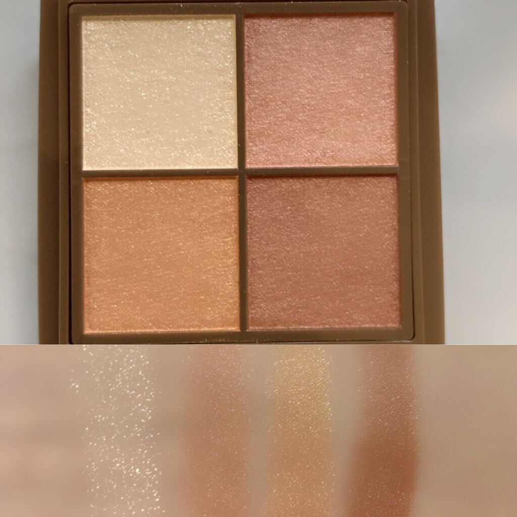 ニュアンスオンアイシャドウ/CEZANNE/アイシャドウパレットを使ったクチコミ（3枚目）