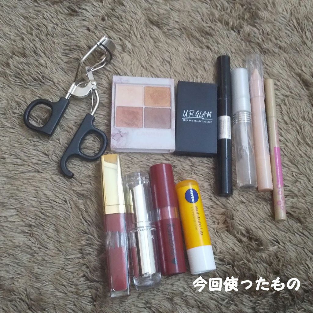 ラスティンググロスリップ/CEZANNE/口紅を使ったクチコミ(2枚目)