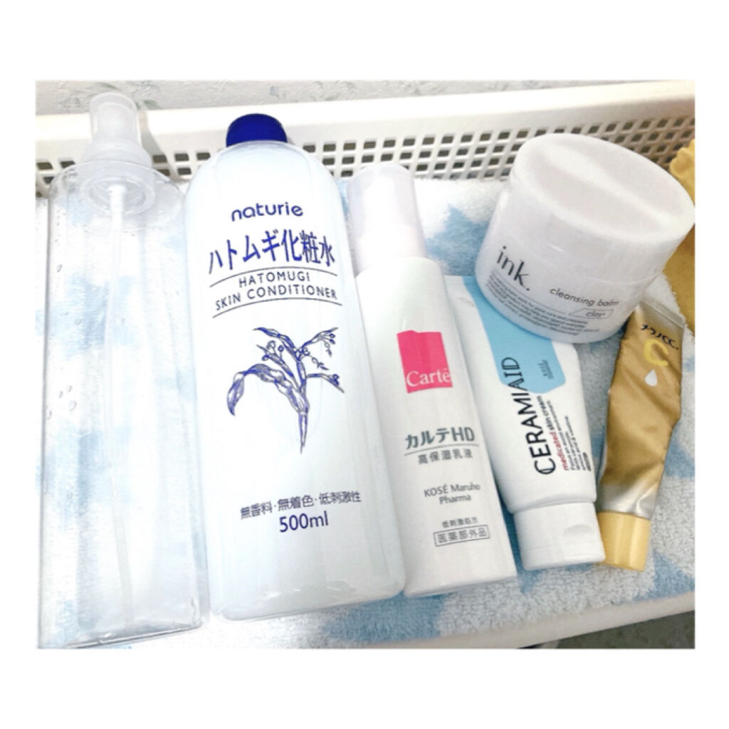 ハトムギ化粧水(ナチュリエ スキンコンディショナー R )/ナチュリエ/化粧水を使ったクチコミ（2枚目）