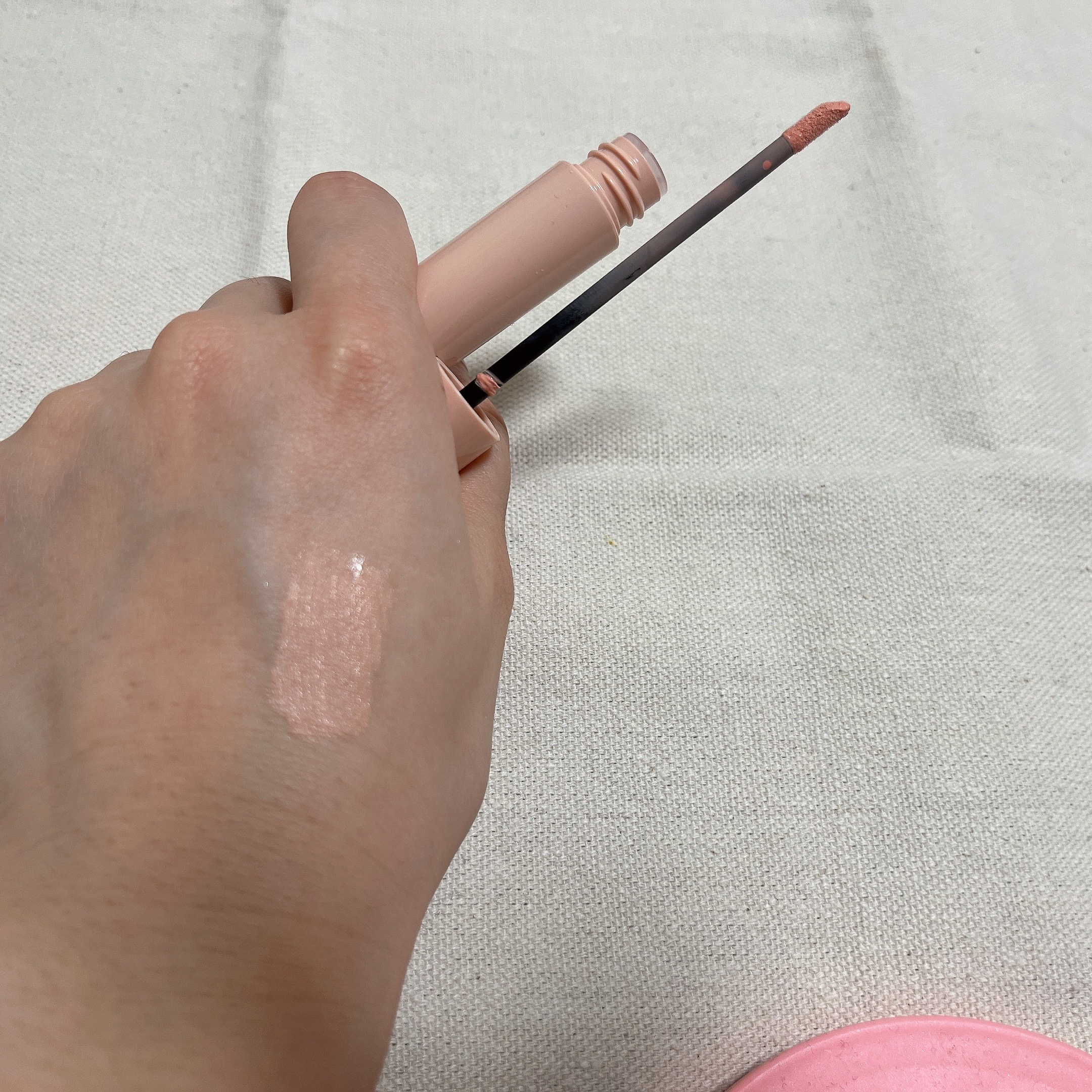 ヌードリップミューター/ナリスアップ/クリームコンシーラーを使ったクチコミ（2枚目）