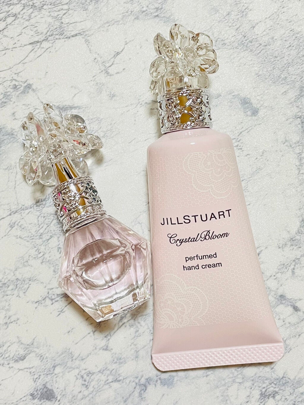 クリスタルブルーム オードパルファン&ハンドクリーム クチュールフラワー/JILL STUART/香水(レディース)を使ったクチコミ(2枚目)