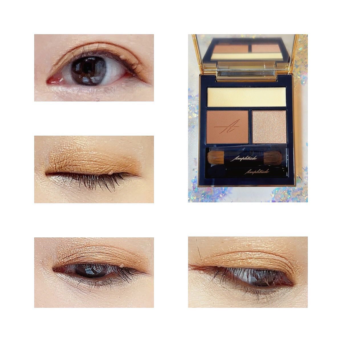 コンスピキュアス アイズ/Amplitude/アイシャドウパレットを使ったクチコミ(3枚目)