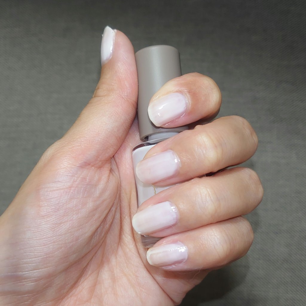 ネイルポリッシュ  06 シアーホワイト/Ririmew/マニキュアを使ったクチコミ（1枚目）