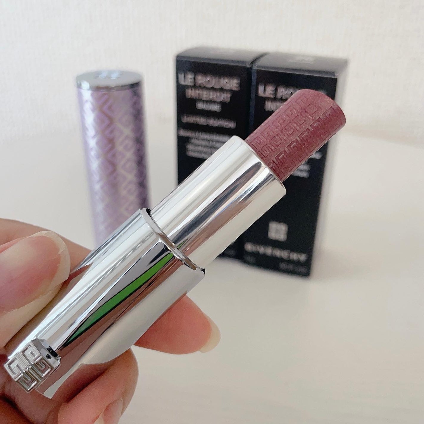 ルージュ・アンテルディ・バーム/GIVENCHY/リップバームを使ったクチコミ(7枚目)