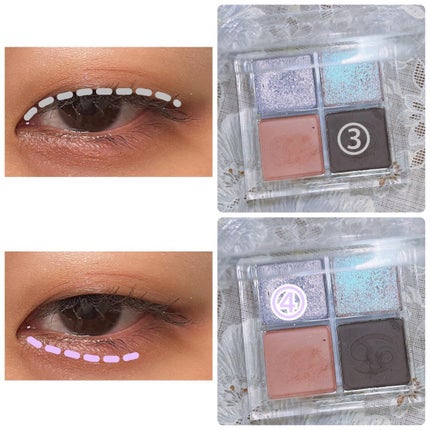 グラムジェリーアイズ/LB/ジェル・クリームアイシャドウを使ったクチコミ(7枚目)