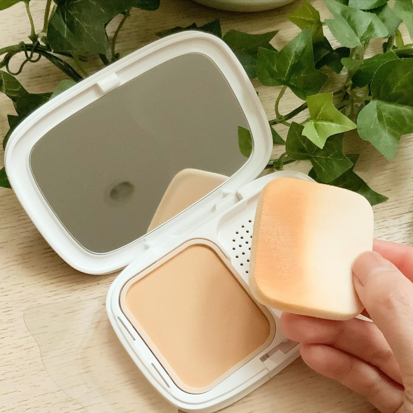 パウダーファンデーション/media luxe/パウダーファンデーションを使ったクチコミ(4枚目)