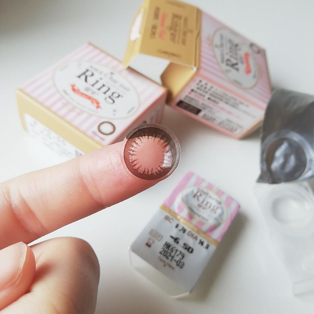 WAVEワンデー UV RING plus/WAVE/ワンデー(1DAY)カラコンを使ったクチコミ(2枚目)