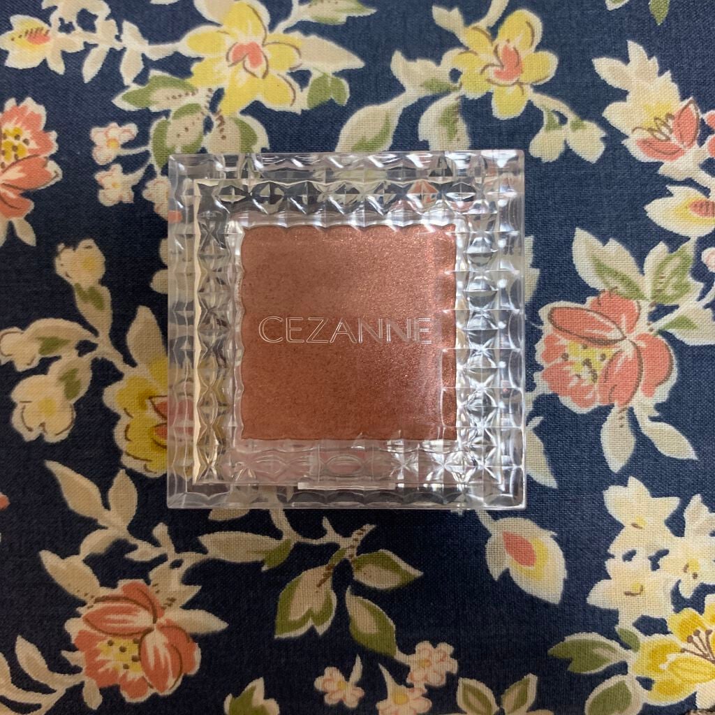 シングルカラーアイシャドウ/CEZANNE/単色アイシャドウを使ったクチコミ(1枚目)